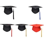 Школьная выпускная Вечеринка дневной свет для студентов мастер-врачей учебные кепки с кисточками черная Ступка доска