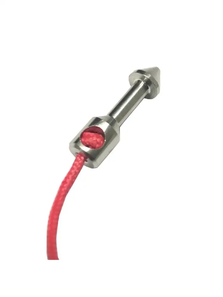 6 шт Нержавеющая сталь рыболовли ловильный ремешок с подвеской в форме ногтей