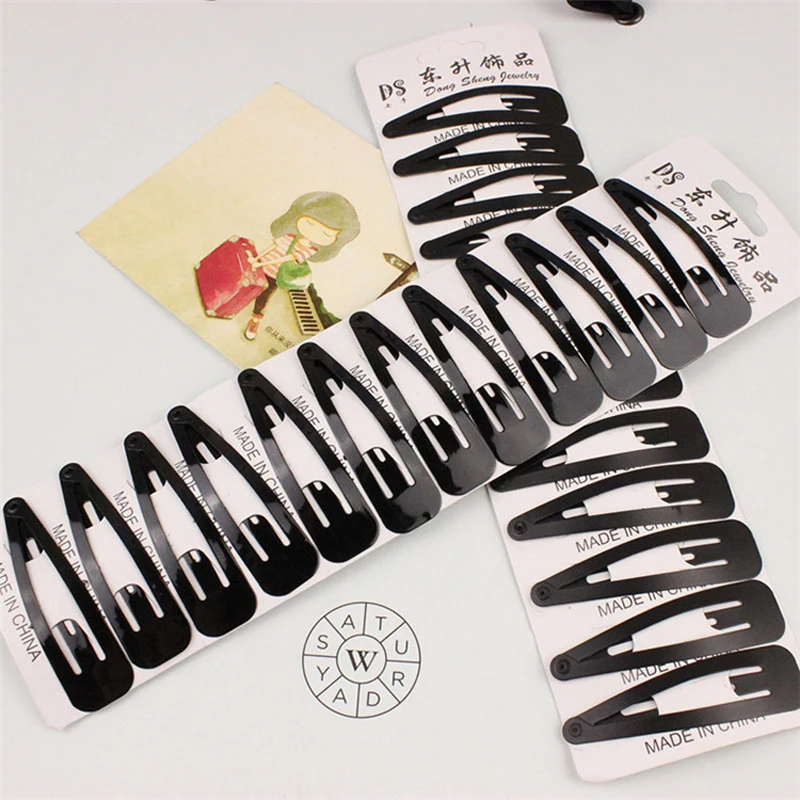 

24Pcs/Set Black Hairpin For Women Hair Clip Lady Bobby Pin Invisible Wave Hairgrip Barrette Girl Hairclip Hair Clips Accessories