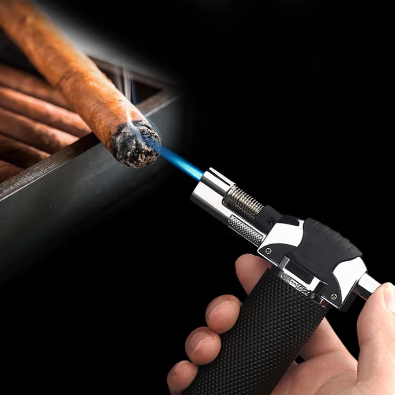 

High Firepower Inflatable Lighter Classic Old High-end Spray Welding Lighter Briquets Et Accessoires Fumeurs Soplete Cocina