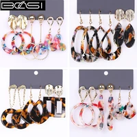 bosi women set earrings fashion jewelry drop earrings set minimalist long earrings simple earring girls wholesale pendientes cc