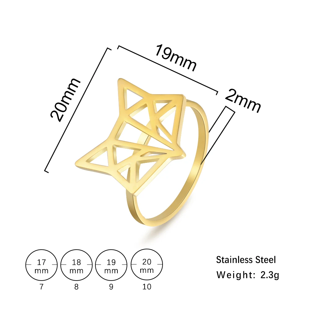 Кольца Skyrim с вырезами и изображением лисы для женщин девочек милые модные