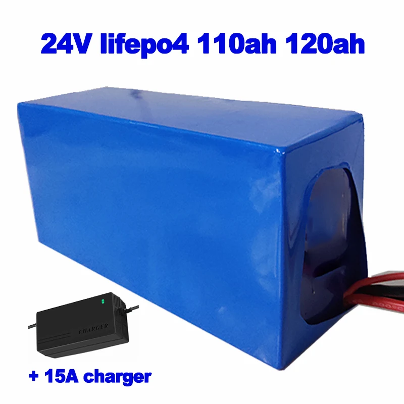 LiFePO4 литий железо фосфатный 24V 110ah 120ah фосфат железа Батарея пакет для AGV Робот