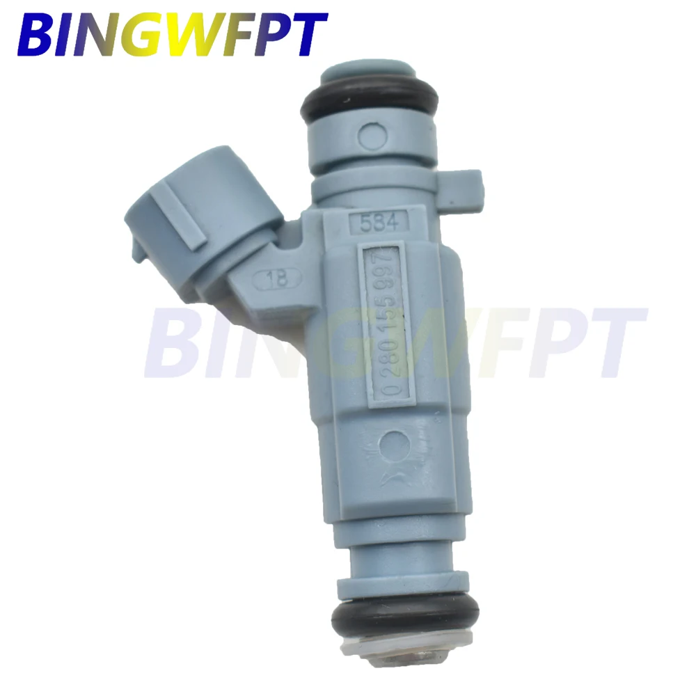 6 шт. OEM 0280155997 06A90603 1Ad высококачественный топливный инжектор для Volkswagen Audi Seat Skoda