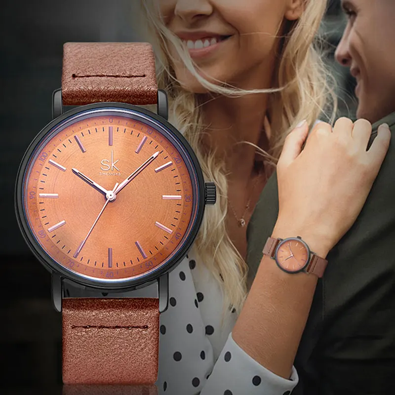 

Luxury Watches Women Quartz Wristwatch Leather Band Female Analog Clock Casual Simple Dial Waterproof Sport Watch For Women Gift