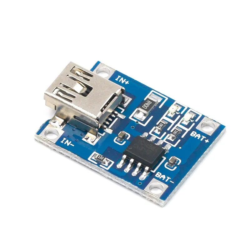 Зарядная плата TP4056 1A Lipo для аккумулятора модуль зарядного устройства литиевая