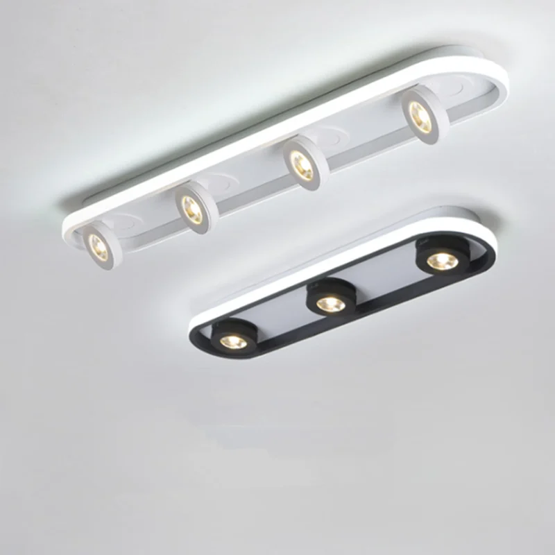 Простой и современный светодиодный потолочный светильник с затемнением лампа