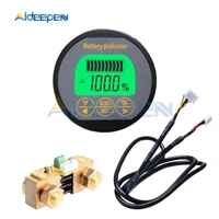 dc 8 80v 50a 100a 350a tr16 coulomb counter meter battery capacity indicator ammeter voltmeter battery tester for li ion lipo