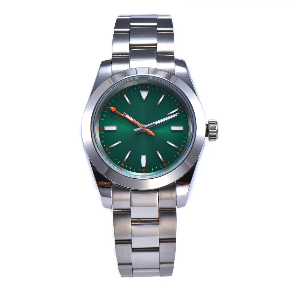 Автоматические механические часы мужские 316L твердые нержавеющая сталь