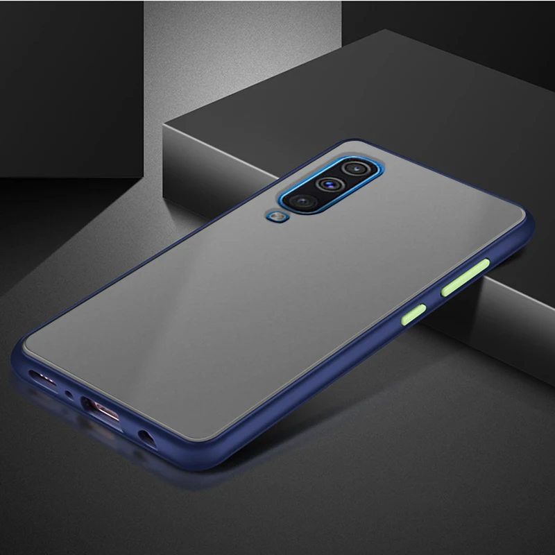 Чехол для Samsung Galaxy A50 A70 A 70 50 матовый прозрачный роскошный ударопрочный жесткий