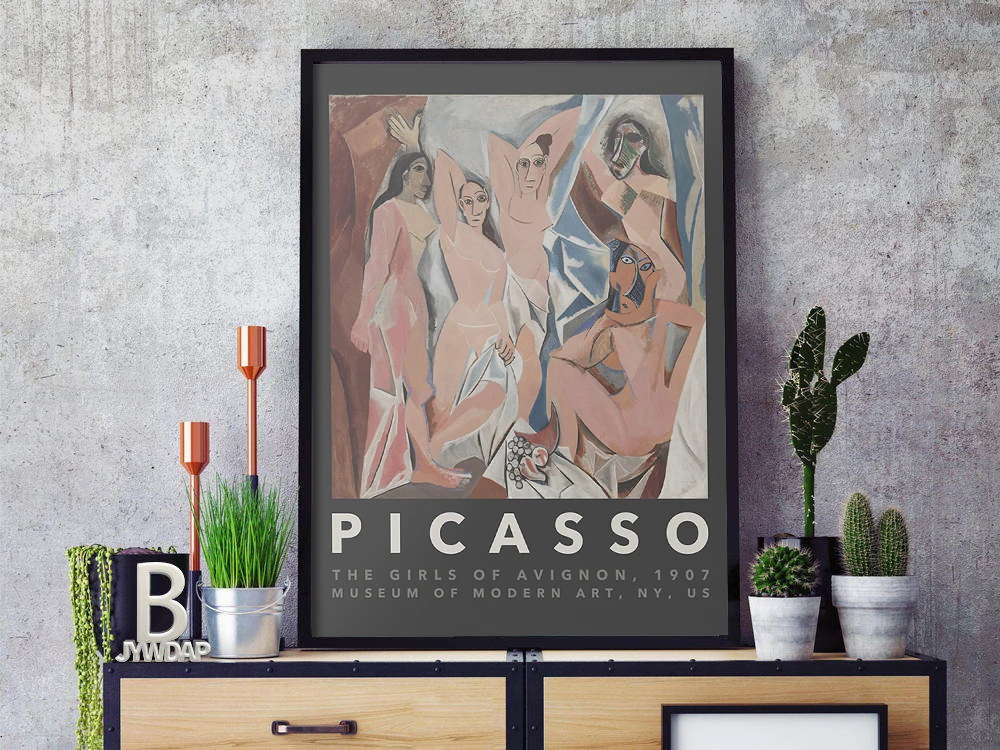 

Abstract Nude Artwork by Pablo Picasso Oil Painting on Canvas Cuadros Posters and Prints Wall Pictures for Gallery bedroom Decor