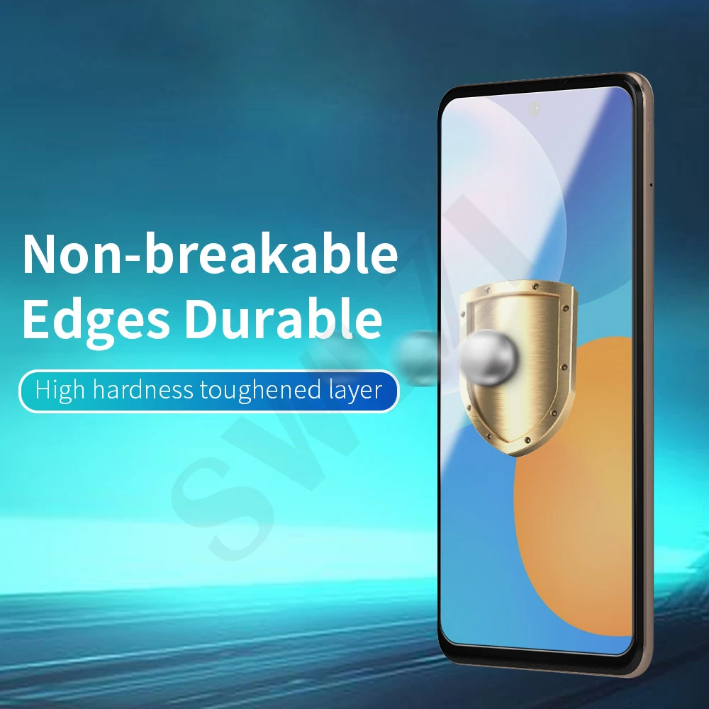 2-1 шт. 9H закаленное стекло для Huawei p smart 2021 2020 Z S pro 2019 plus 2018 Защитная пленка защита
