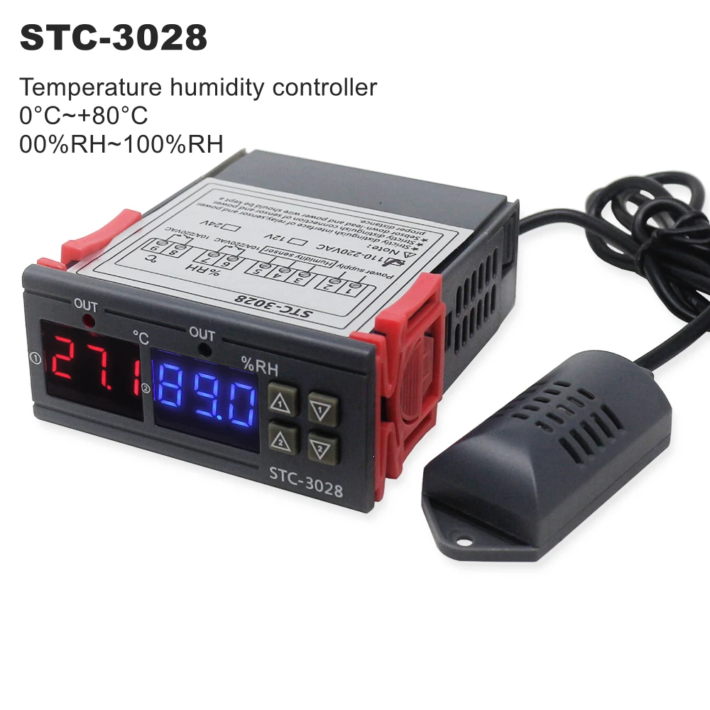 Цифровой гигрометр KT3012 10% 99% RH 220 В 10 А|digital hygrometer|humidity controller 220vhumidity |