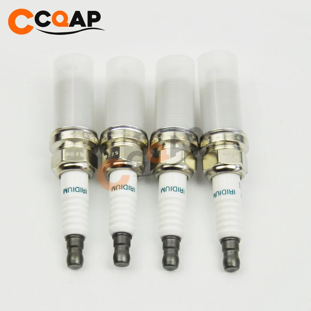 4 шт./лот 90919 01233 SK16HR11 иридиевая Свеча зажигания для Toyota Camry Highlander RAV4 Scion 9091901233|Свечи