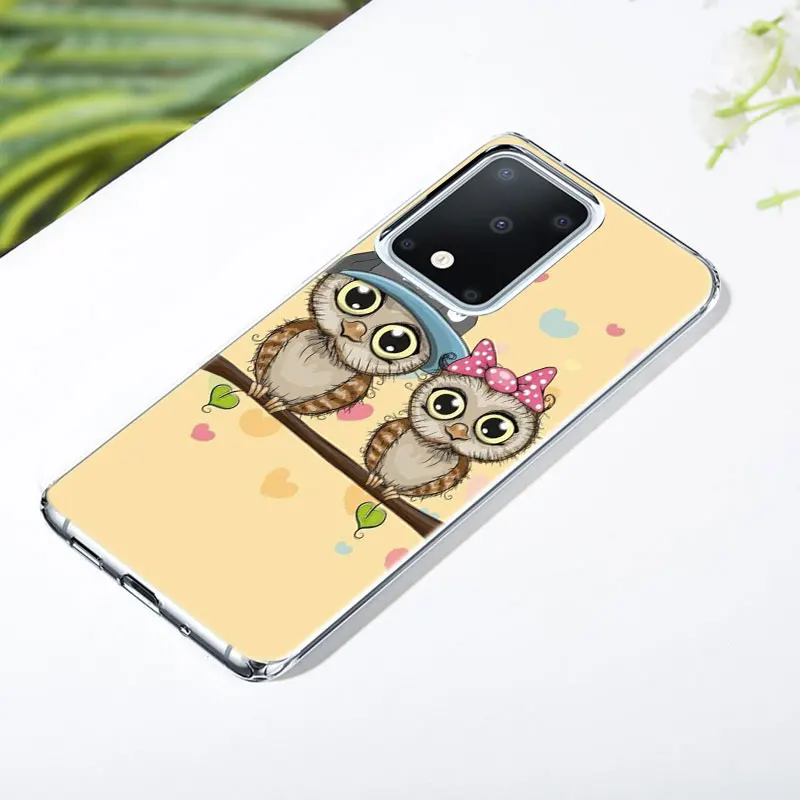 Милый мультяшный мягкий чехол для телефона Samsung Galaxy Note 10 20 S21 Ultra 5G S20 FE S10 Lite S10E S9 Plus
