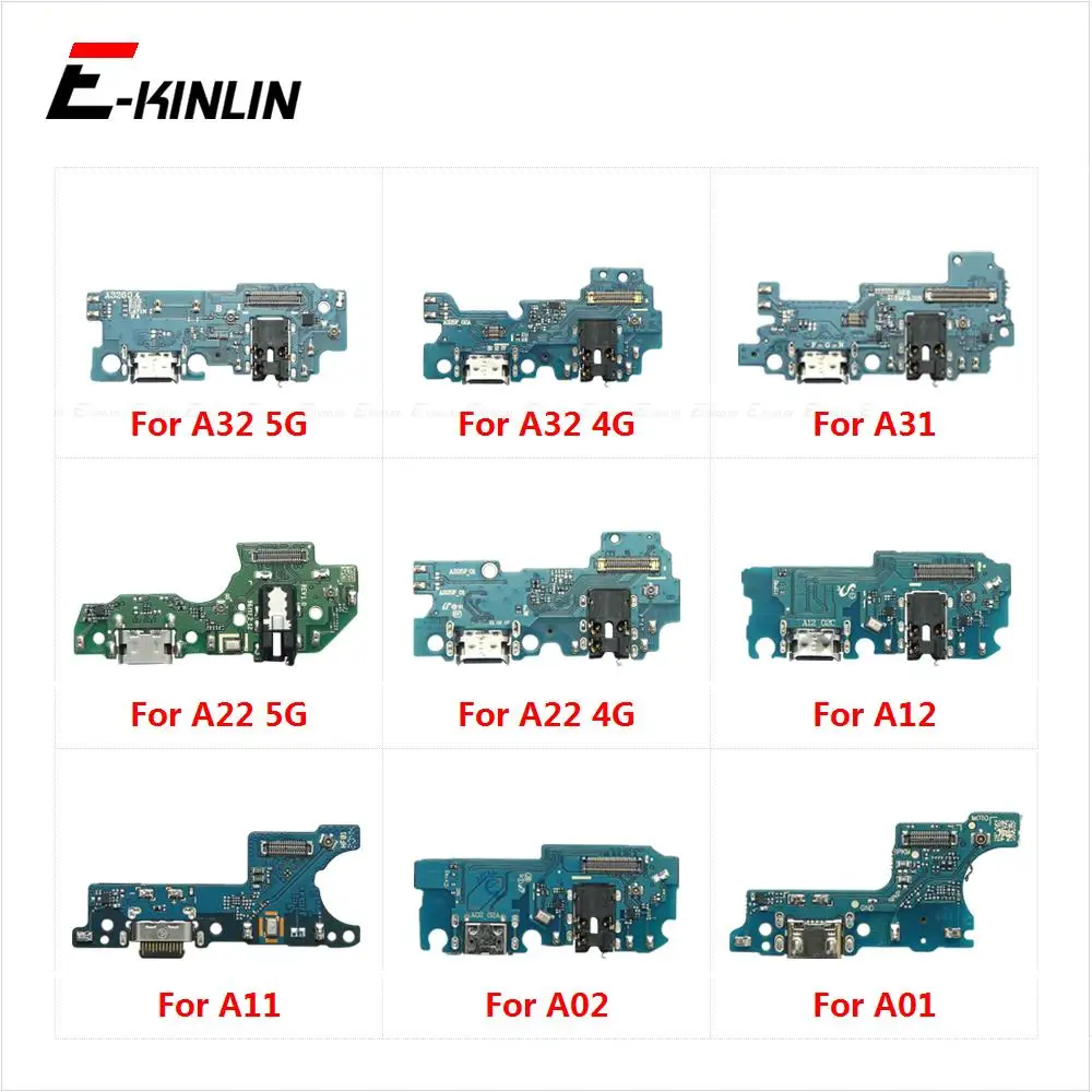 

10 шт., USB-зарядка для Samsung Galaxy A01 A02 A11 A12 A22 A31 A32 4G
