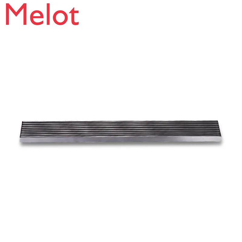 

Anti-Hair Blocking Toilet Bathroom Strip Bamboo Plate Floor Drain 304 Stainless Steel Floor Drain Deodorant Floor Drain