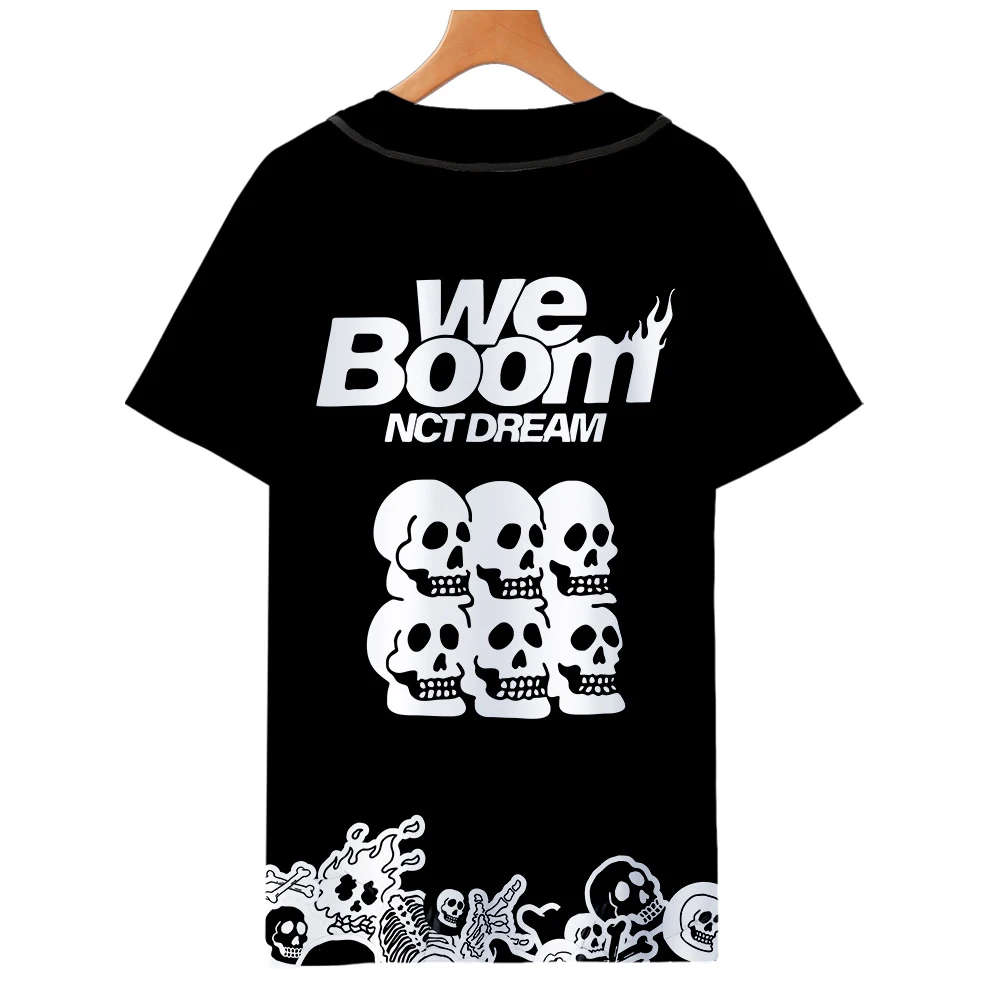 Новый альбом KPOP NCT DREAM 2019 бейсбольная Униформа с 3D принтом WE BOOM и короткими