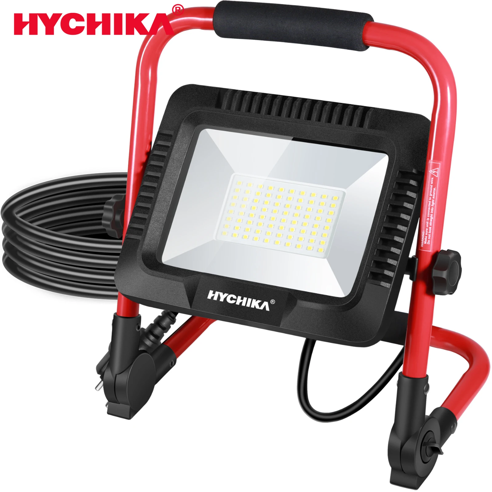 Led Flood Light 30W 50W 230V HYCHIKA Outdoor Floodlight Spotlight IP65 Waterprooffor workshop site lighting work light