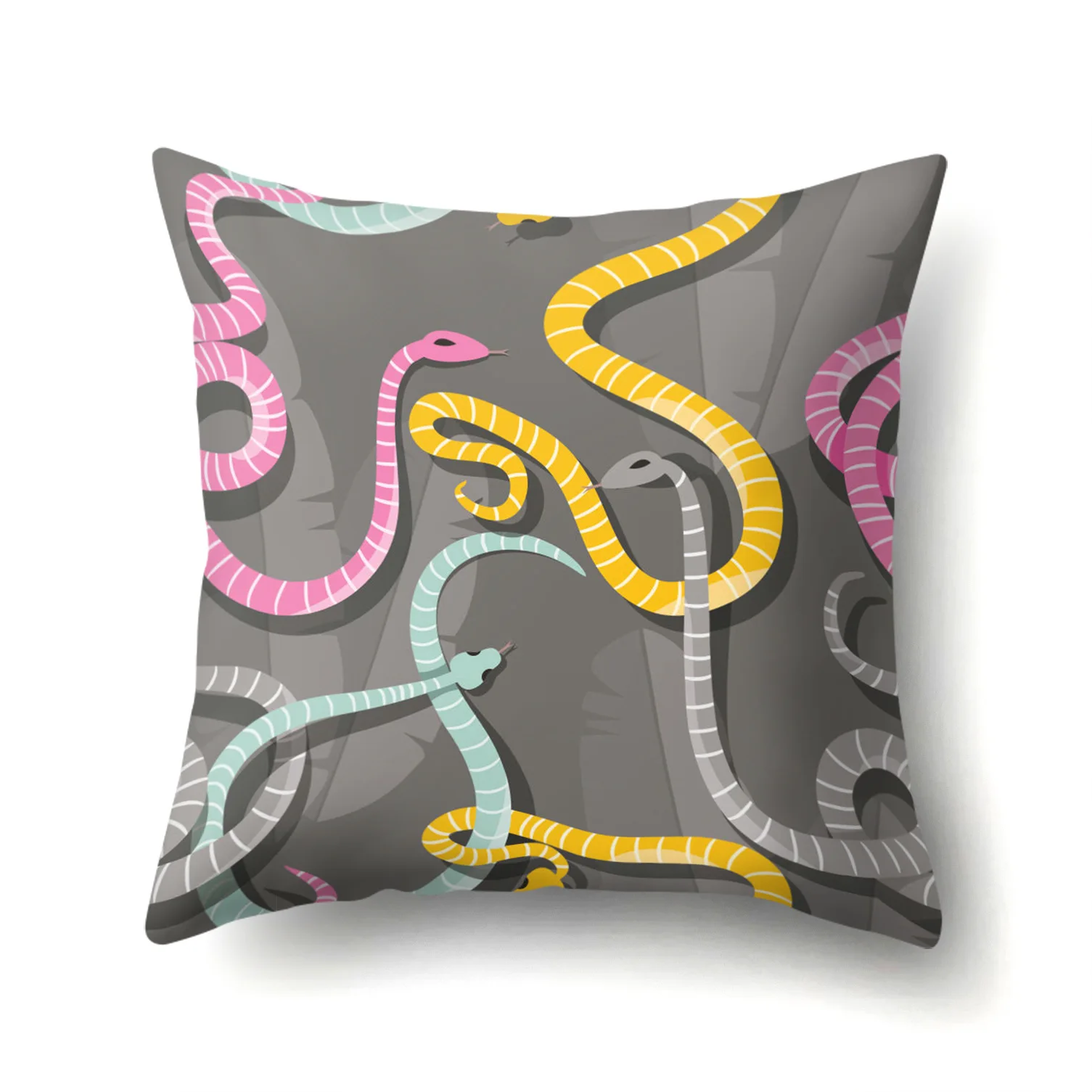 Цветная змеиная Наволочка на заказ наволочка для влюбленных с логотипом и