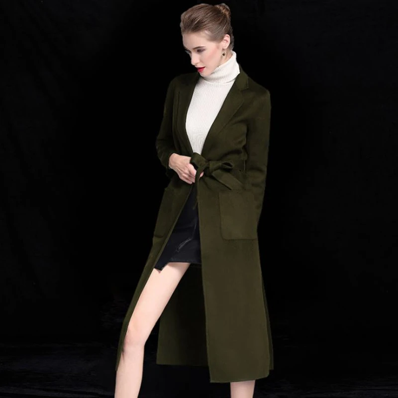 Зимнее шерстяное новое пальто женская шерстяная куртка корейские женские