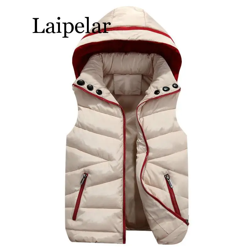 

Laipelar Women Winter Vest Waistcoats 2019 Cardigans Jacket Casual Slim Winter Warm Sleeveless Parkas Outwear Female Coat