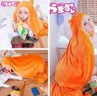 Фланелевая накидка с капюшоном для косплея