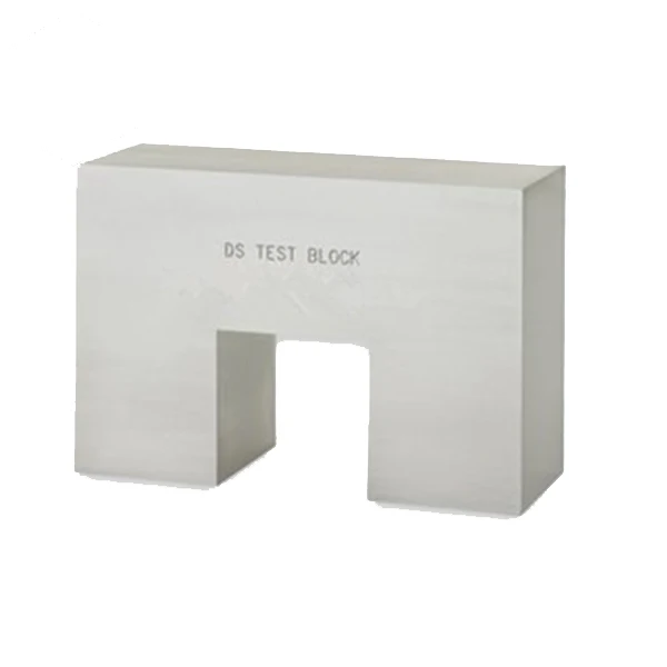 

Portable quick test block for sensitivity ultrasonic testing