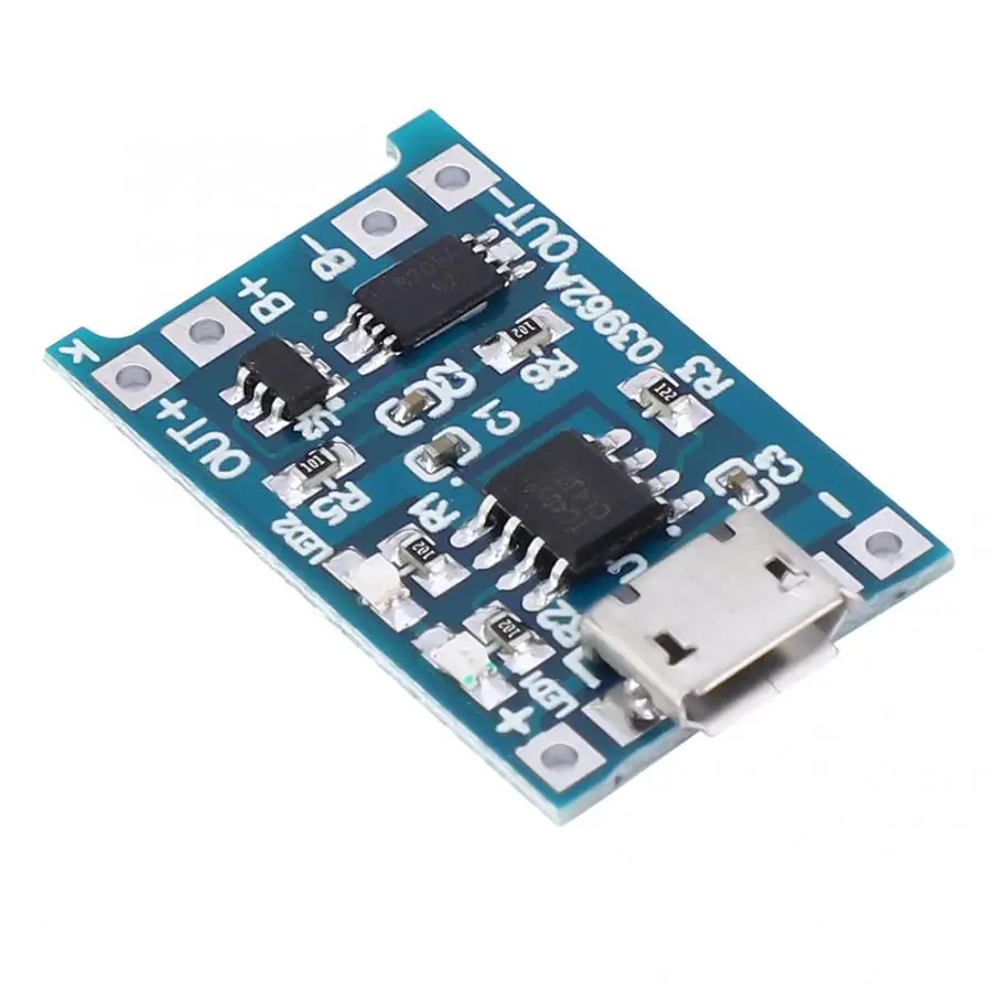 Литий Батарея защиты t10pcs 5V 1A Micro USB 18650 Липо защита зарядных устройств доска