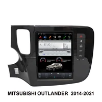 android 10 4 tesla style screen car gps navigation for mitsubishi outlander 2014 2022 auto radio stereo multimedia player