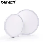 Ультратонкий Светодиодный потолочный светильник, лампа черного и белого цвета для гостиной, лампа на потолок для спальни, 24 Вт, 28 Вт, 38 Вт