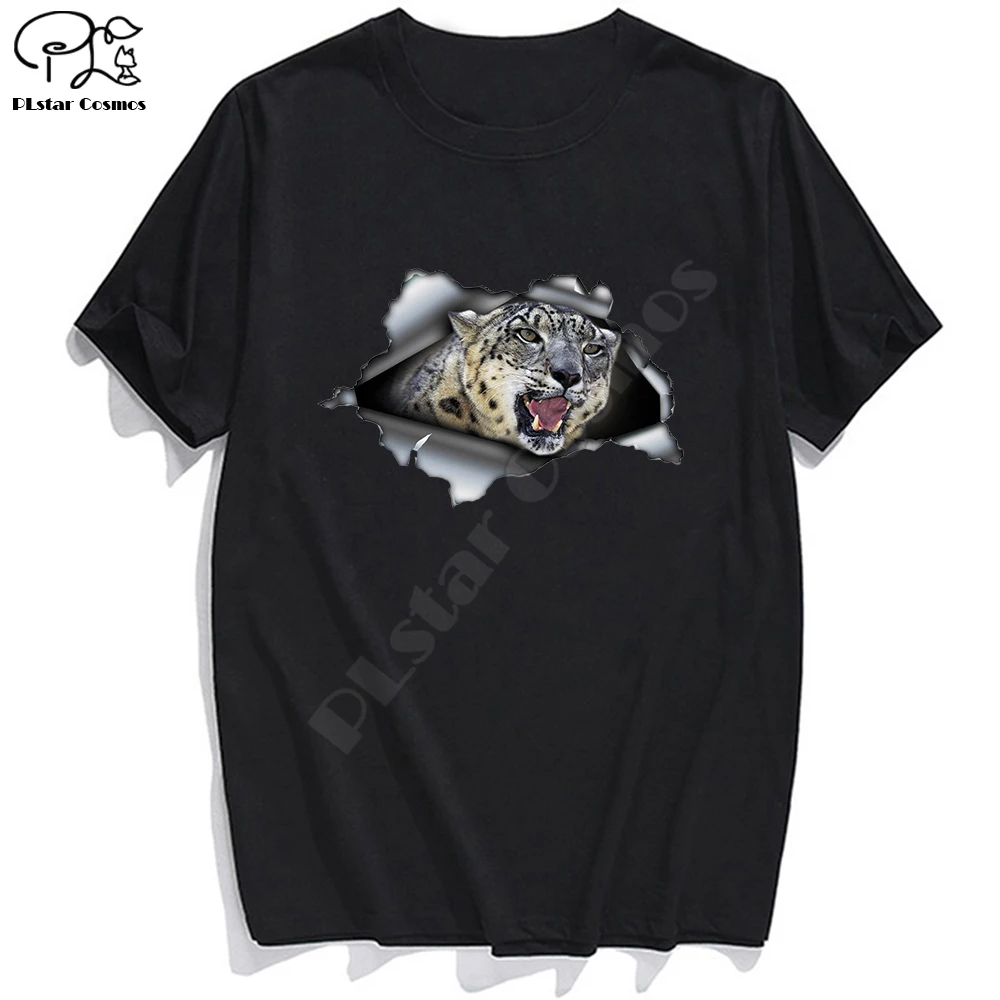 Футболка модная брендовая летняя забавная с принтом Тигра для мужчин и женщин