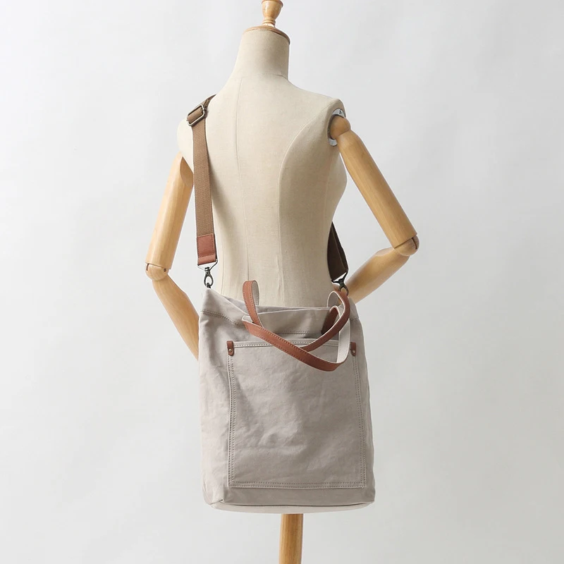 Женская холщовая Хлопковая Сумка YFZ через плечо в стиле ретро высококачественные