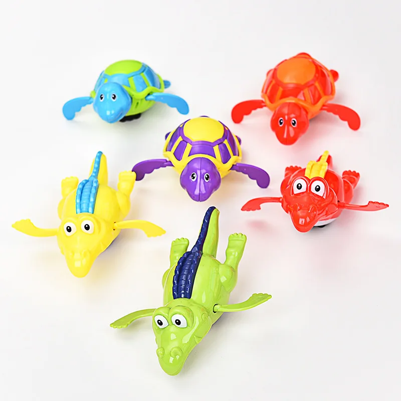 Плавающая часовая игрушка для купания новорожденного ребенка - милый яркий дизайн с животными для развития моторики и координации движений родители-дети