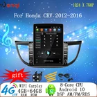 9,7 дюймовый автомобильный мультимедийный плеер Tesla Style Android GPS навигация Радио Paly для Honda CRV 2012-2016 DVD видео вертикальный экран