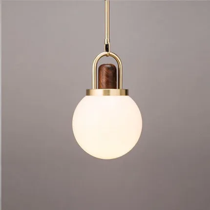 

Nordic Design Rose Gold Glass Ball Pendant Light Creative Design Aisle Living Room Bedside Dinner Decro Led Light Fixtures