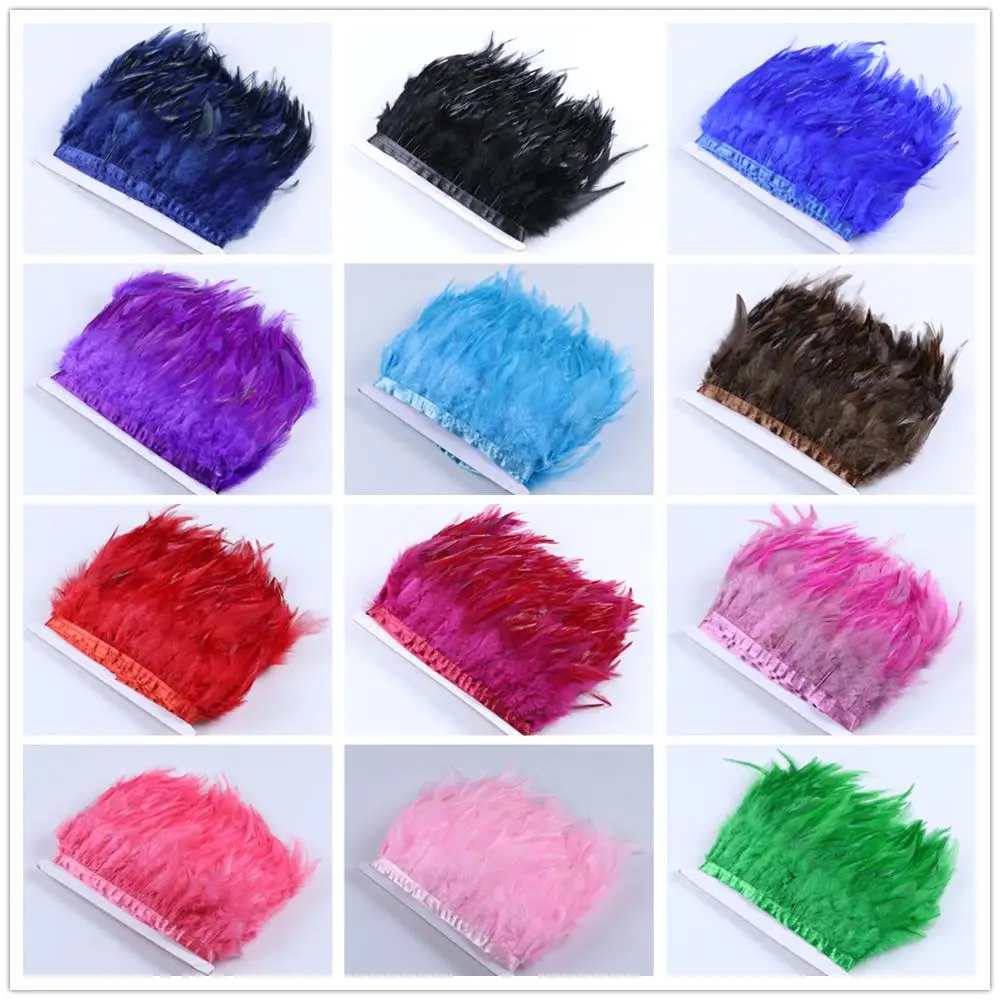 31 Цвета петушиные перья планки пера крана лента Diy свадебный костюм костюмы