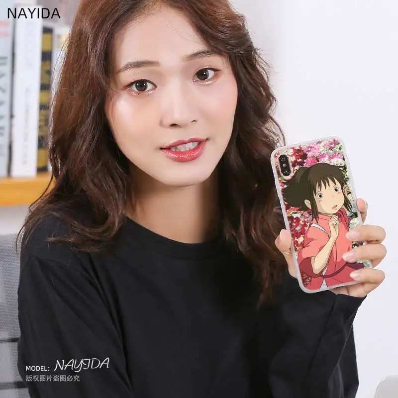 Мягкий силиконовый чехол для Huawei P50 P40 P30 P20 Lite Pro P Smart Z 2019 2020 МИЛЫЙ Тоторо Spirited Away