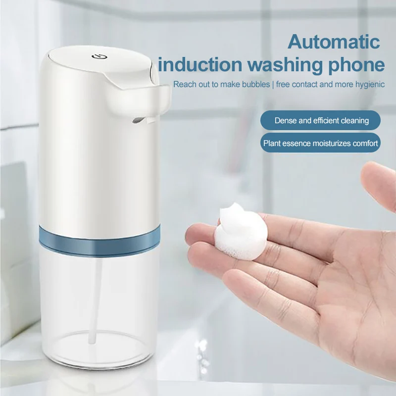 

Antibacterial Automatic Induction Foam Machine Disinfectant Hand Sanitizer Spray Mobile Phone Soap Dispenser 400ml