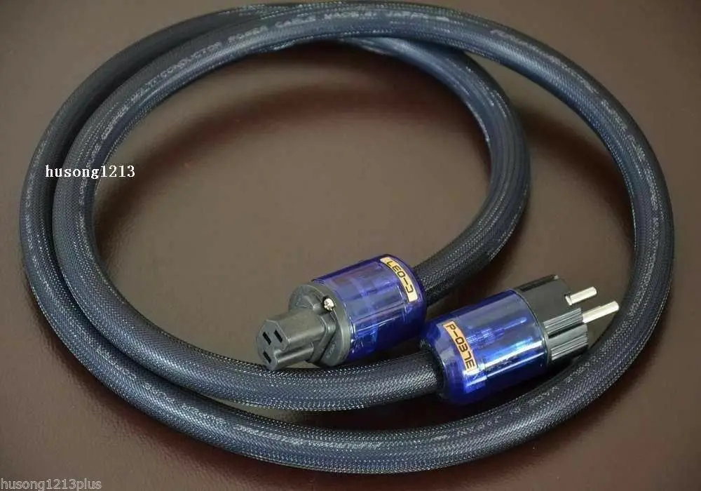 

Free shipping Hi-End Audio Power Cable Cord EU plug