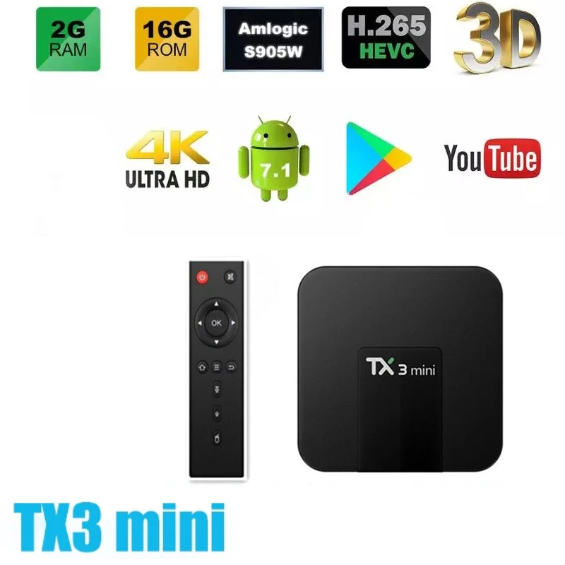 

Мини-приставка смарт-ТВ H313, Android 10,0, Amlogic H95 T95, H.265