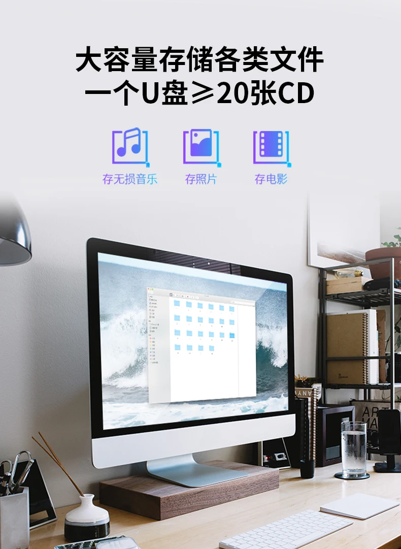 Lexar флеш-накопитель 64 ГБ мини USB флеш-накопитель 32 Гб 128 ГБ S47 USB3.0 флеш-накопитель USB флешка для ноутбука