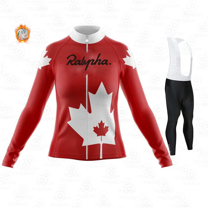 

2021 Ralvpha-new couple cycling jersey fleece suit winter warmth factory direct sales