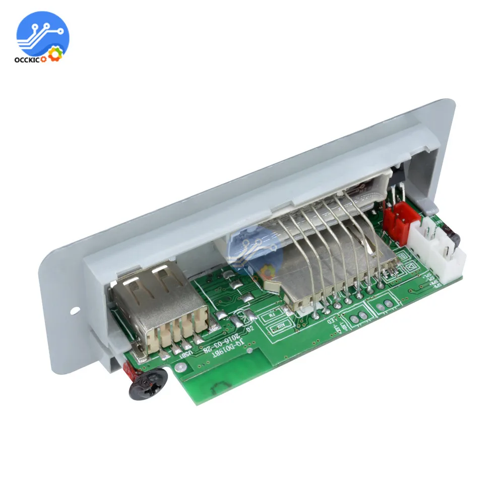 Беспроводной модуль 5 в MP3 декодер плата расширфровка Bluetooth с радио FM 2*3 Вт Плата