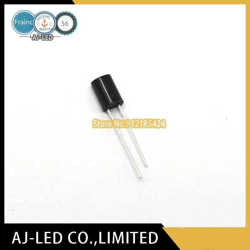 10 шт./лот PDB-C158F silicon PIN photodiode инфракрасный приемник, черная полукруглая длина волны 700-1100 нм