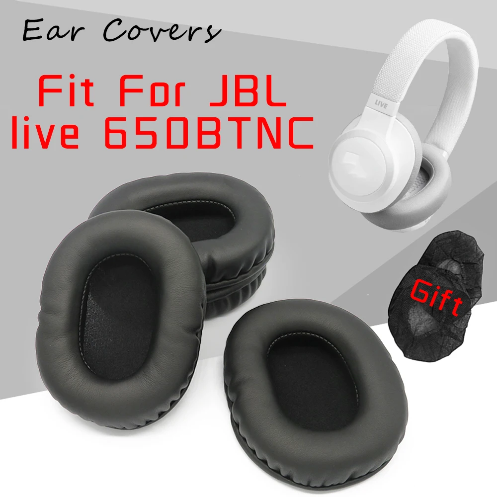 

Ear Pads For JBL Live 650BTNC Headphone Earpads Replacement Headset Ear Pad PU Leather Sponge Foam