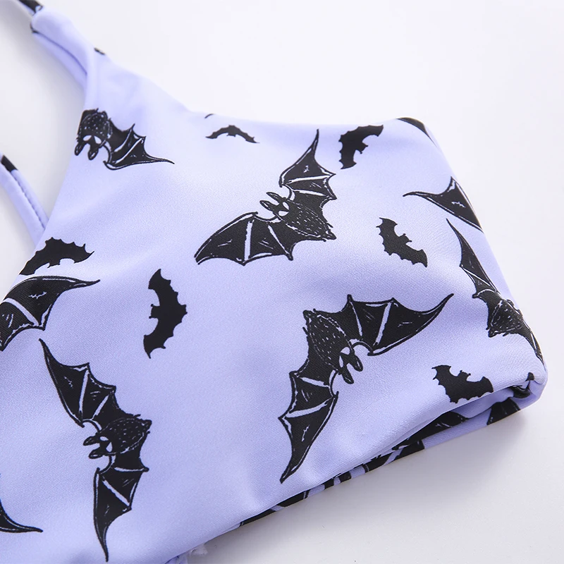 Женский леопардовый купальник с чашками пуш-ап и высокой талией | Женская одежда