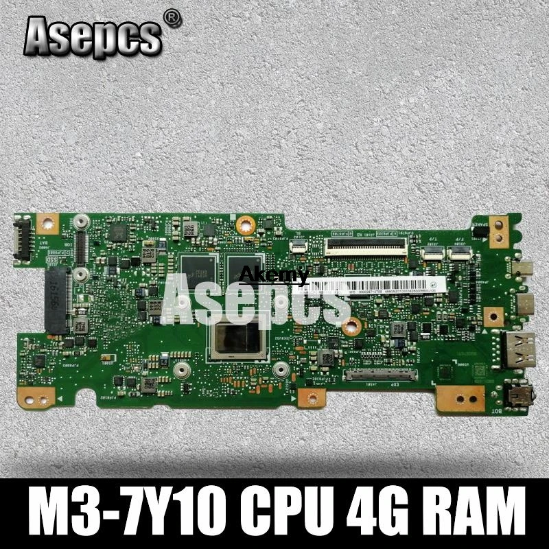Asepcs UX330CAK 4 ГБ/RAM M3 7Y30 CPU для For Asus ZenBook UX330CA UX330C UX330 материнская плата ноутбука