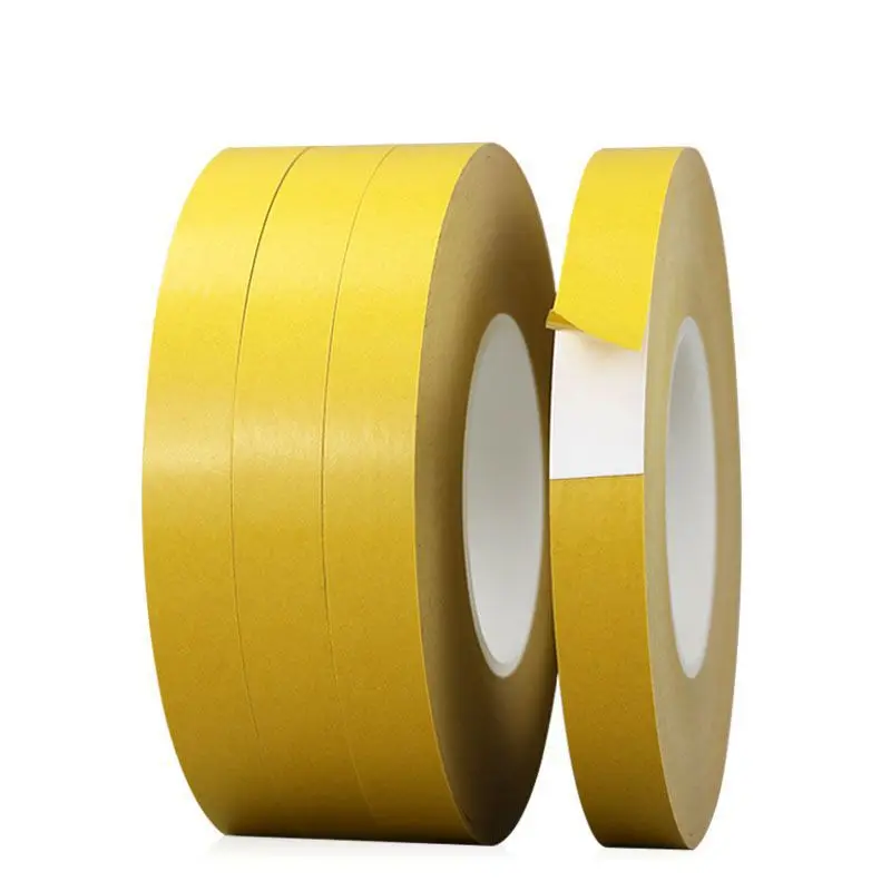 

50 meters PVC Double-sided Tape 5/8/10/12/15/20/25/30mm Strong Waterproof Non-marking High-temperature Resistant for DIY