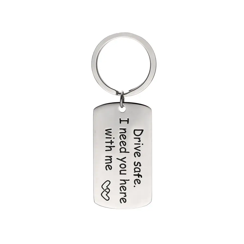Брелок My Shape Drive Safe King Chain из нержавеющей стали 316L Круглый прямоугольник ювелирные